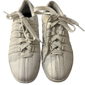 K-Swiss Women's White Low-Top Sneakers